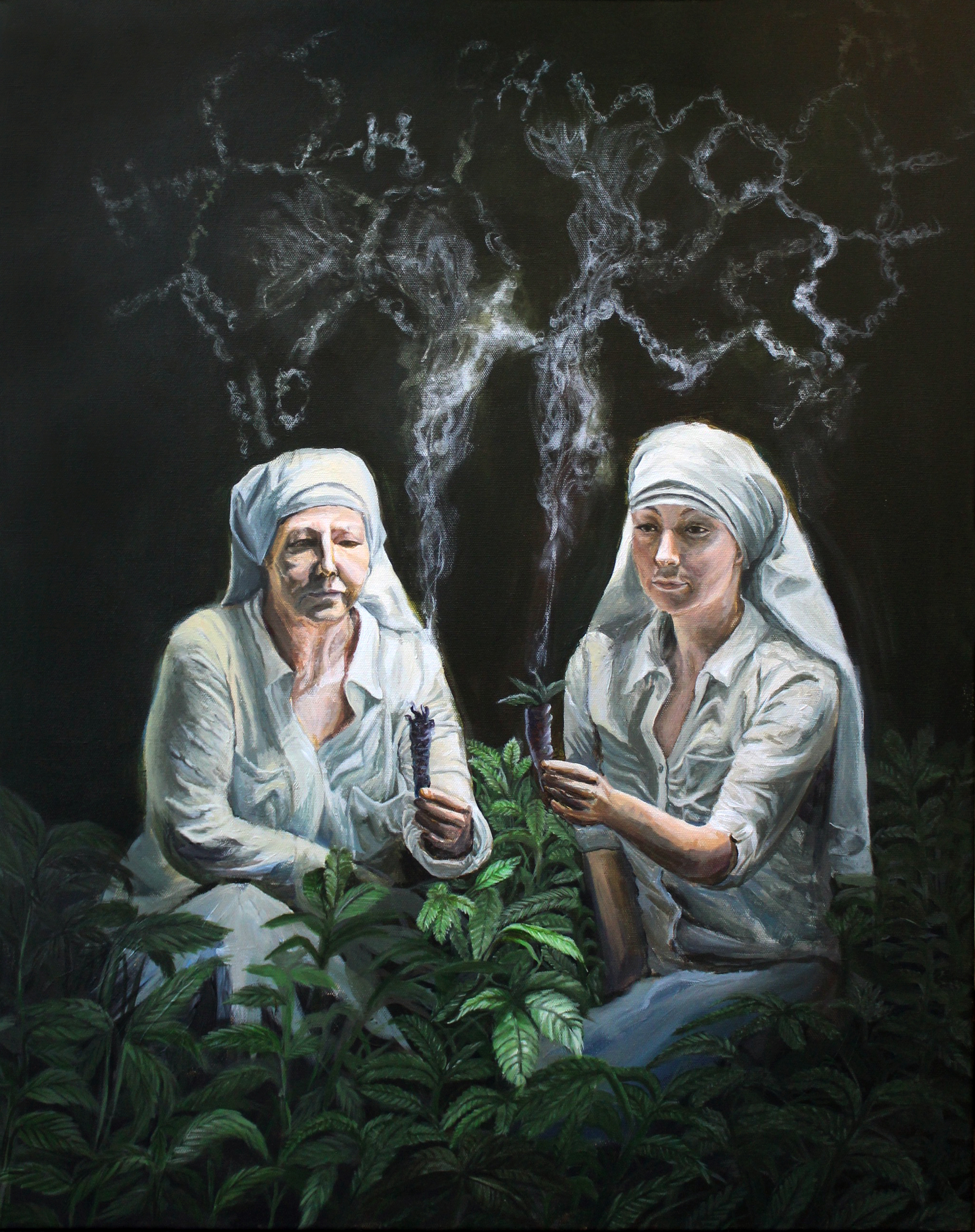 Mismatched Ensemble — painting by Steph Noh